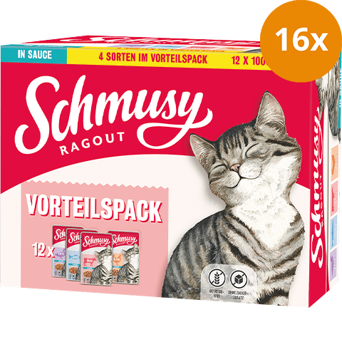 Schmusy Ragout in Sauce Vorteilspack 1200 g