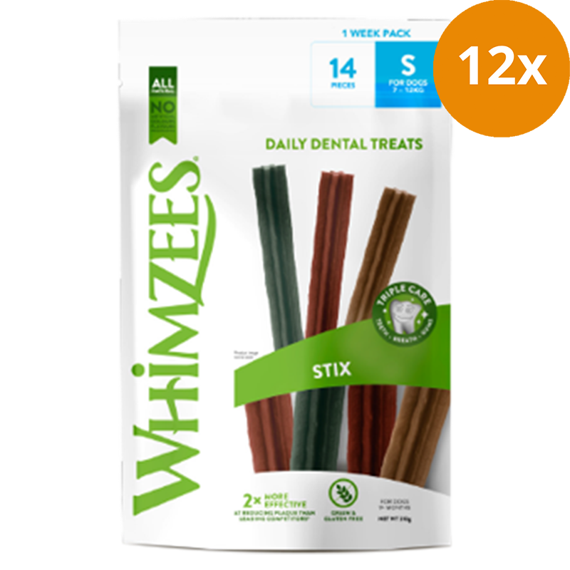 WHIMZEES Stix Week Pack Größe S 210 g