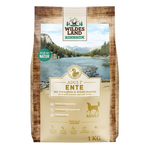 Wildes Land Ente mit Kartoffeln 1 kg