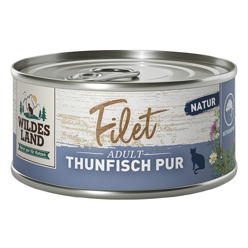 Wildes Land Filet Thunfisch Pur 80 g