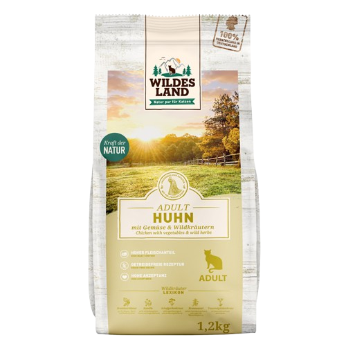 Wildes Land Huhn mit Gartengemüse 1,2 kg