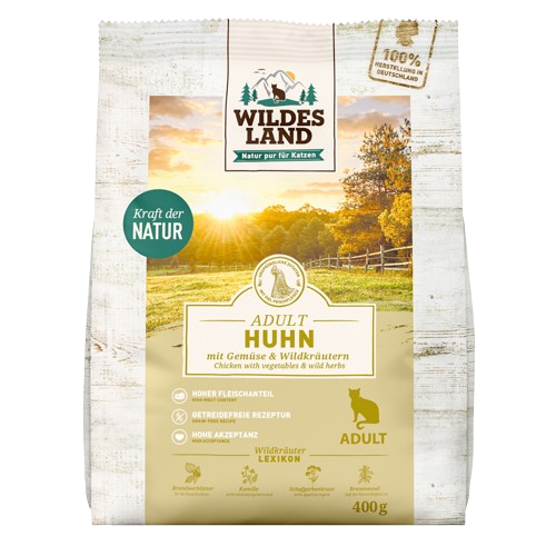 Wildes Land Huhn mit Gartengemüse 400 g