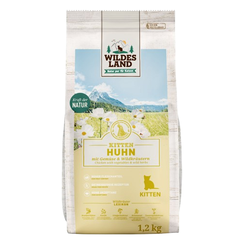 Wildes Land Kitten Huhn 1,2 kg