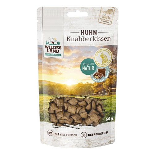 Wildes Land Knabberkissen Huhn 50 g