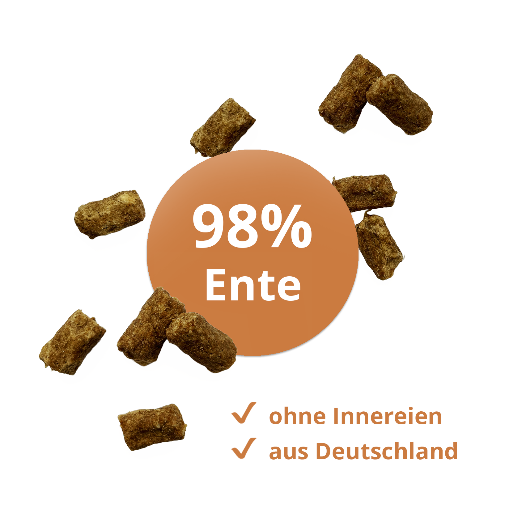 Wildsterne Bites Ente 125 g