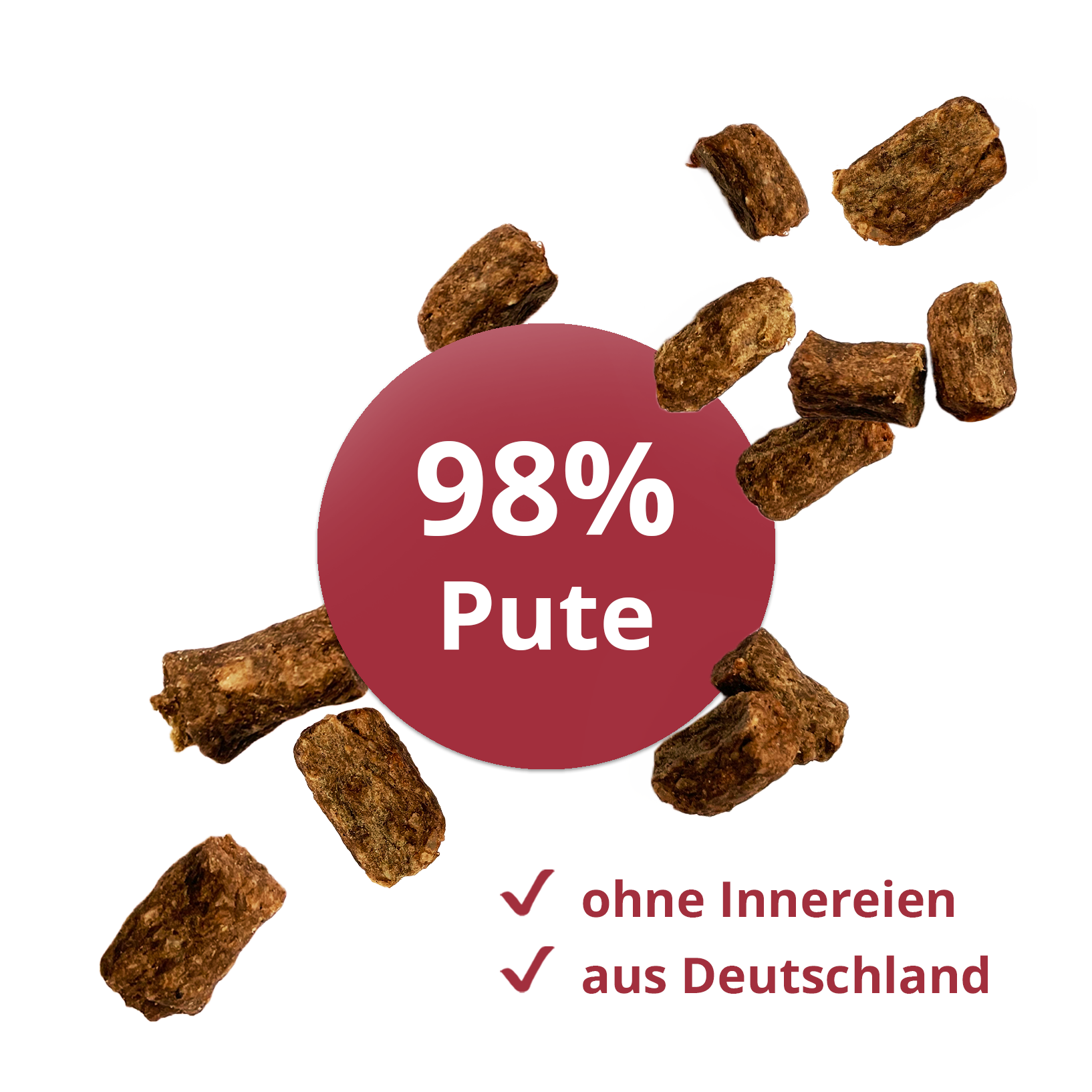 Wildsterne Bites Pute 125 g