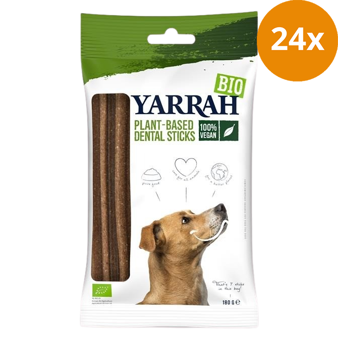 Yarrah Bio Pflanzliche Dental Sticks 180 g